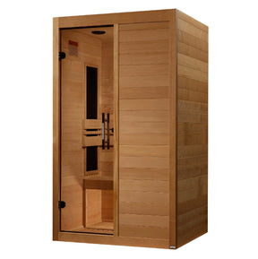 Maxxus 2-Person S-Line Ultra Low EMF FAR Infrared Sauna - Canadian Hemlock MX-S206-01-ULEMF-Elite