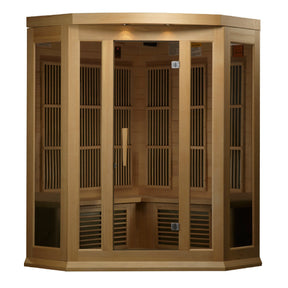 Maxxus 3-Person Low EMF FAR Infrared Sauna Canadian Hemlock MX-K356-01