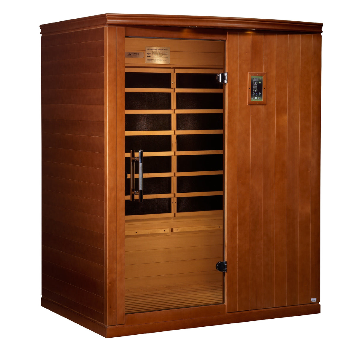Dynamic "Madrid Limited Elite" 3 Person Ultra Low EMF FAR IR Sauna DYN-6310-04 Elite