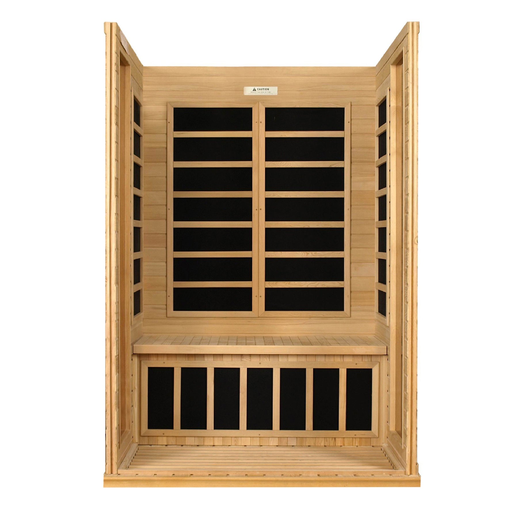 Dynamic "Versailles" 2 Person Ultra Low EMF Far IR Sauna DYN-6202-03 Elite