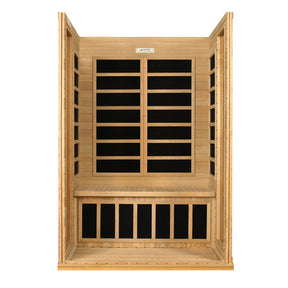 Dynamic "Versailles" 2 Person Ultra Low EMF Far IR Sauna DYN-6202-03 Elite