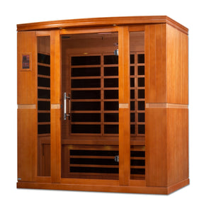 Dynamic Bergamo Elite 4-Person Ultra Low EMF FAR Infrared Sauna DYN-6440-01 Elite