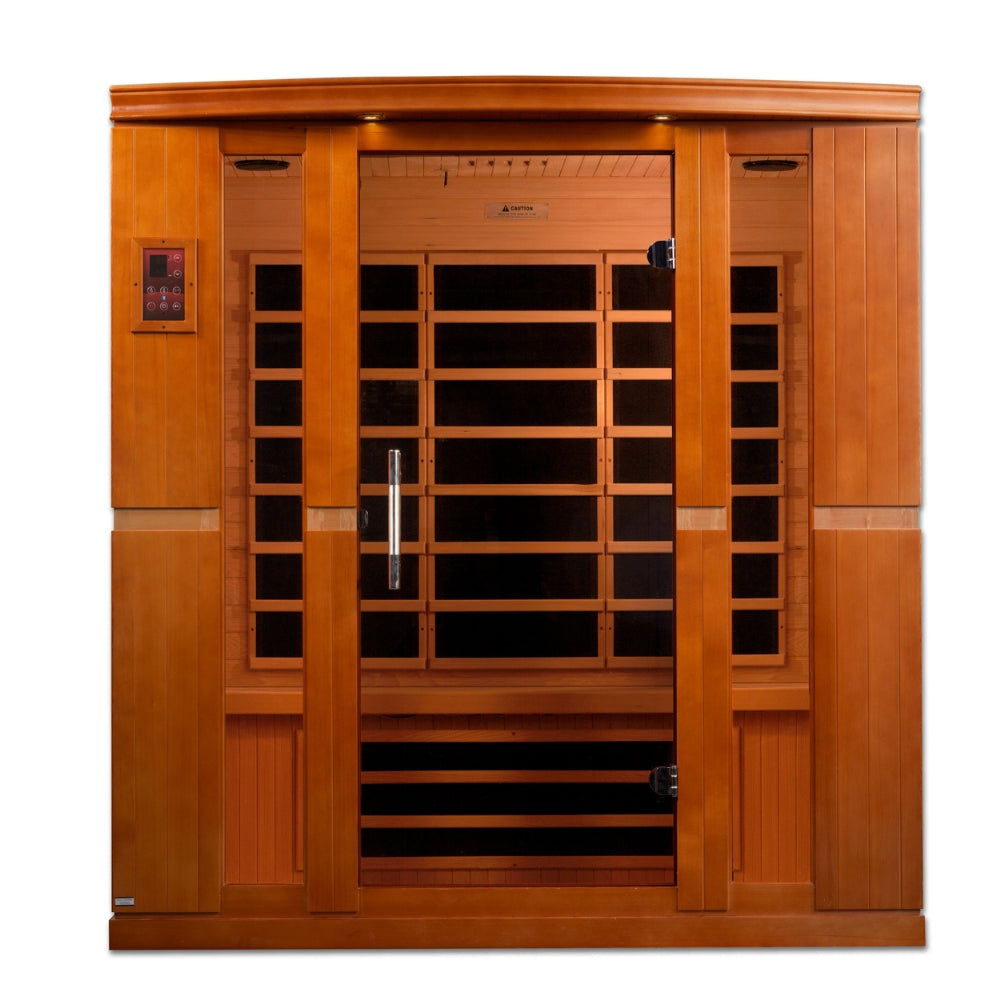 Dynamic Bergamo Elite 4-Person Ultra Low EMF FAR Infrared Sauna DYN-6440-01 Elite