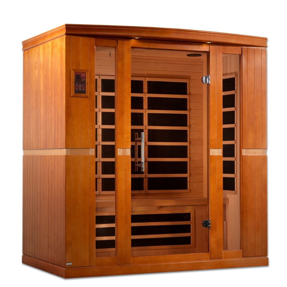 Dynamic Bergamo Elite 4-Person Ultra Low EMF FAR Infrared Sauna DYN-6440-01 Elite