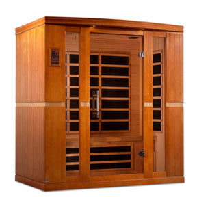 Dynamic Bergamo Elite 4-Person Ultra Low EMF FAR Infrared Sauna DYN-6440-01 Elite