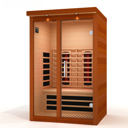 Dynamic Llumeneres 2-Person Full Spectrum Near Zero EMF Infrared Sauna