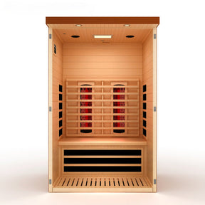 Dynamic Llumeneres 2-Person Full Spectrum Near Zero EMF Infrared Sauna