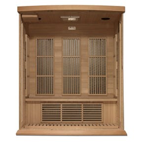 Maxxus Near Zero EMF FAR Infrared Sauna with Canadian Hemlock  MX-K306-01-ZF
