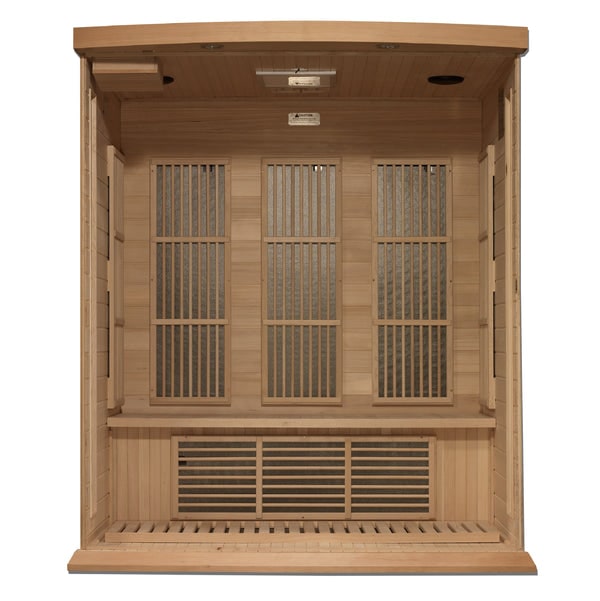Maxxus Near Zero EMF FAR Infrared Sauna with Canadian Hemlock  MX-K306-01-ZF