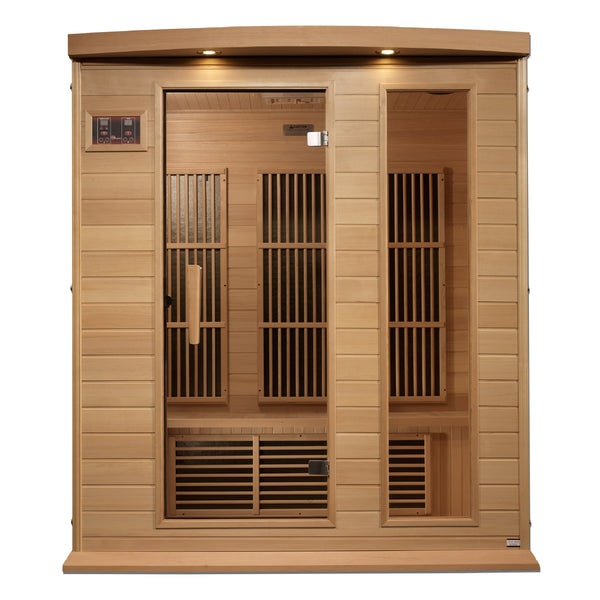 Maxxus Near Zero EMF FAR Infrared Sauna with Canadian Hemlock  MX-K306-01-ZF