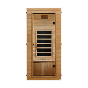Dynamic New 2026 Model Vero 1 Person (Compact) Ultra Low EMF FAR Infrared Sauna DYN-1201-01 Elite