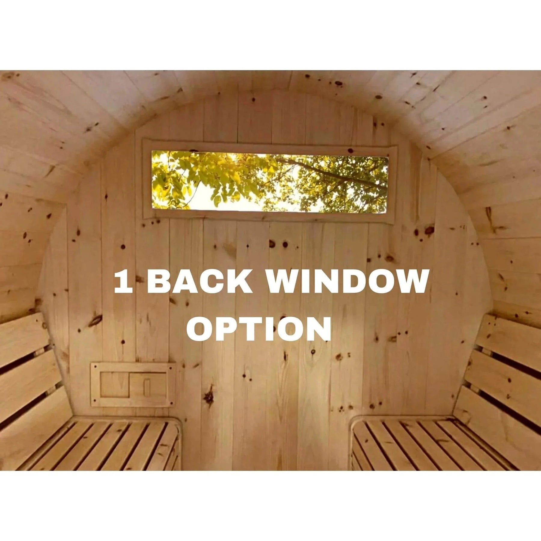 True North Canadian Made 8 Person 10' Long Outdoor Traditional Barrel Sauna