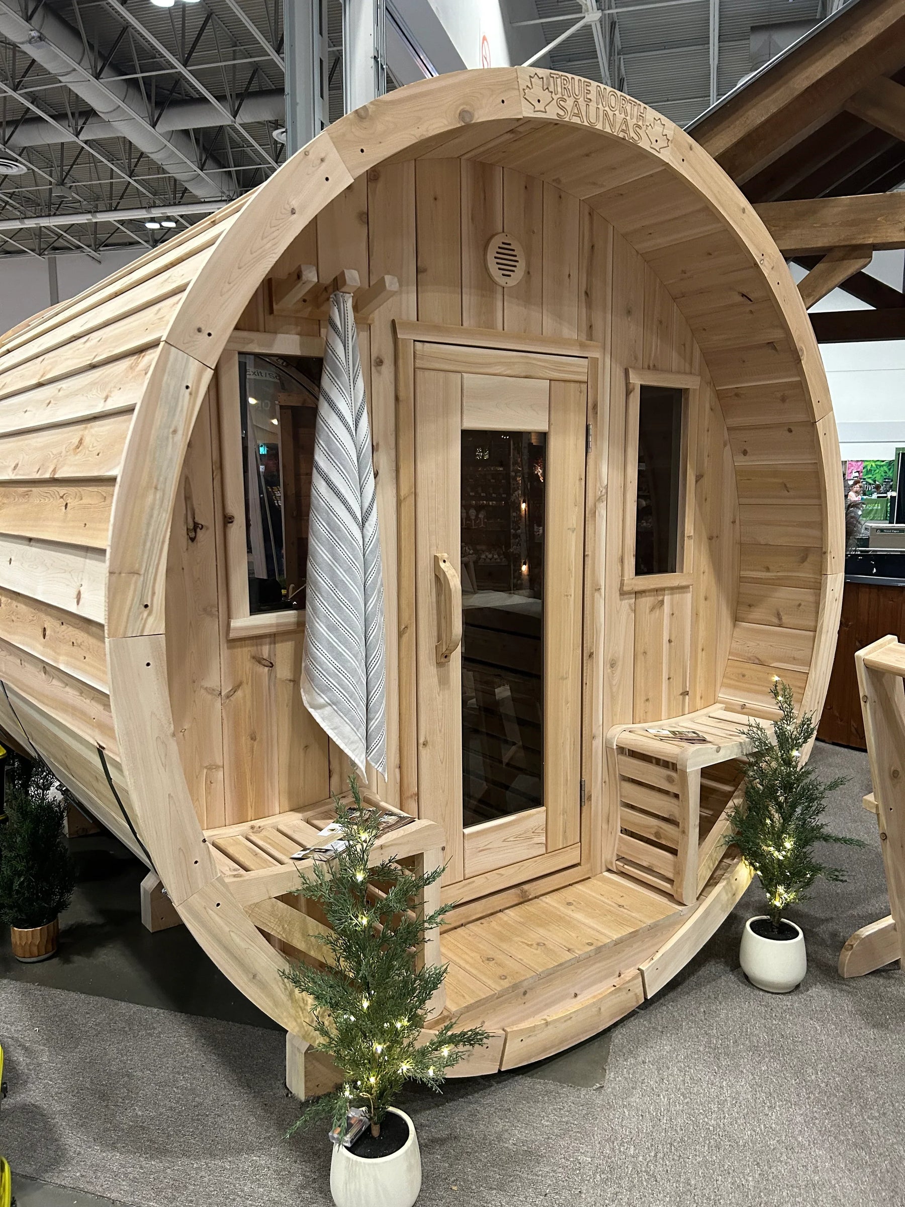True North Panorama Barrel Outdoor Sauna