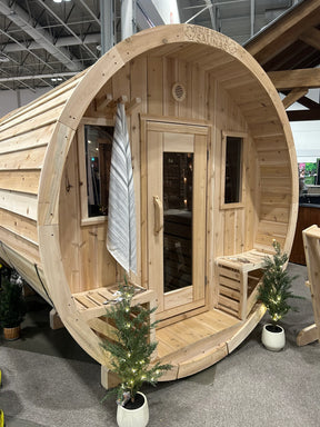 True North Panorama Barrel Outdoor Sauna