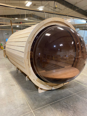 True North Panorama Barrel Outdoor Sauna